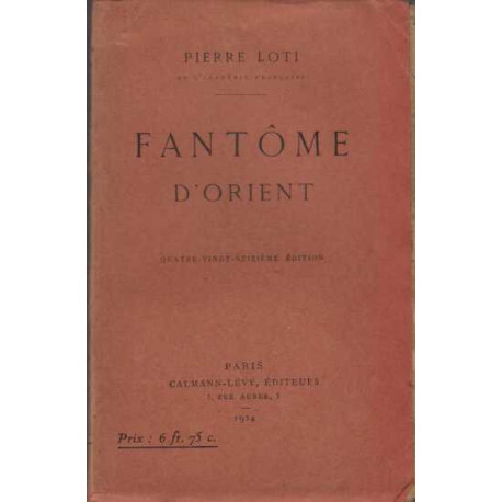 Fantome d'orient