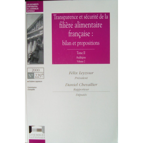 Impressions. 11e législature/Assemblée nationale Tome 2297 :...