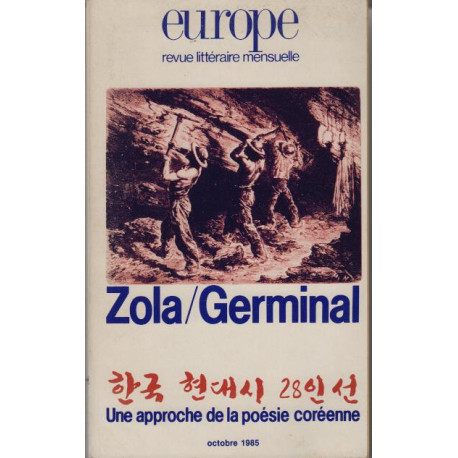Europe octobre 1985 zola germinal