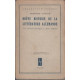 Breve histoire de la litterature allemande