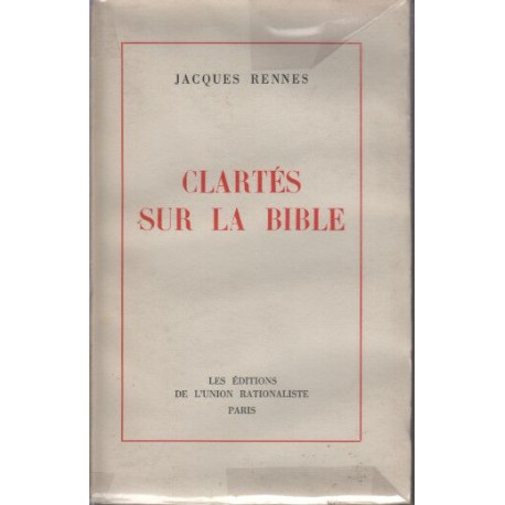 Clartes sur la bible