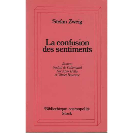 La confusion des sentiments : notes intimes du professeur r. de d
