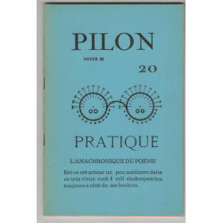 Le pilon numero 20 pratique l'anachronique du poeme