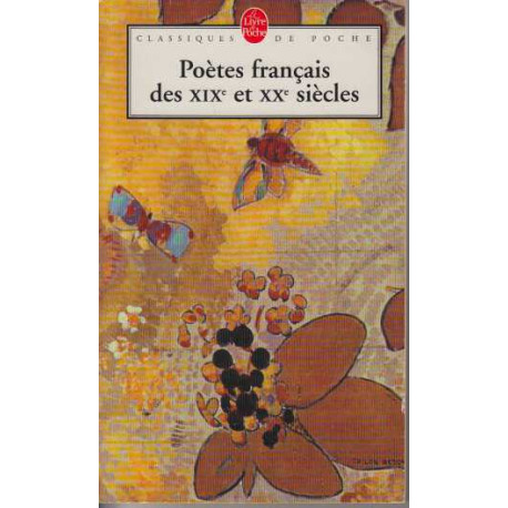 Poetes Francais des xix et xx siecles nouvelle approche