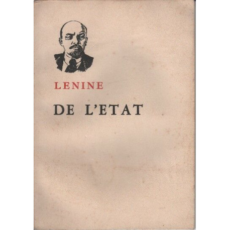 De l'etat