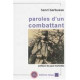 Paroles d'un combattant