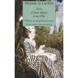 Avis d'une mère à sa fille