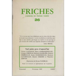 Friches cahiers de poesie verte numero 26