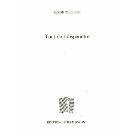 Tout doit disparaître
