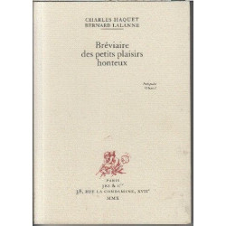 Bréviaire des petits plaisirs honteux
