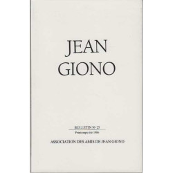 Association des amis de jean giono numero 25 printemps ete 1986