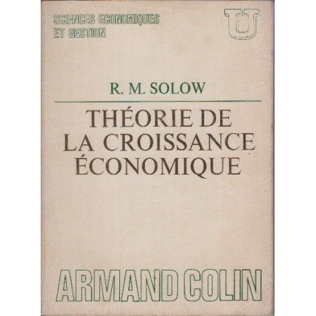 Theorie de la croissance economique