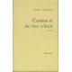 Comme si de rien n'etait