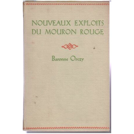 Nouveaux exploits du mouron rouge