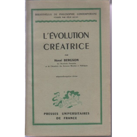 L'evolution creatrice