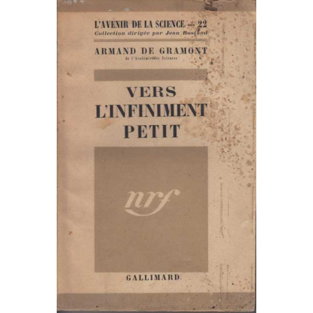 Vers l'infiniment petit