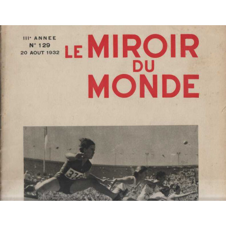 Le miroir du monde numero 129 20 aout 1932