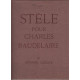 Stèle pour charles baudelaire