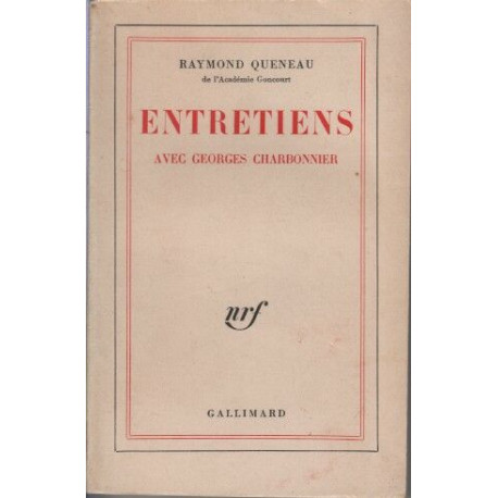 Entretiens avec georges charbonnier