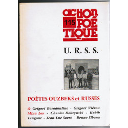 Action Poetique numero 115 urss poetes ouzbeks et russes