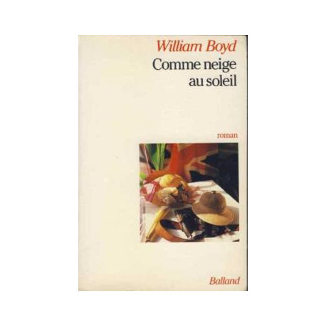 Comme Neige Au Soleil- Roman