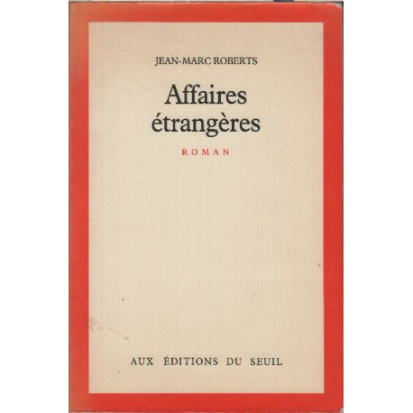 Affaires étrangères
