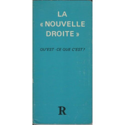 La nouvelle droite qu'est-ce que c'est