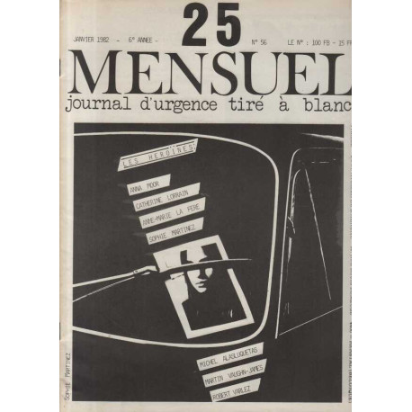 25 mensuel numero 56 janvier 1982