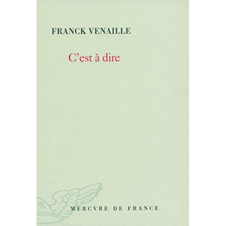 C'est à dire