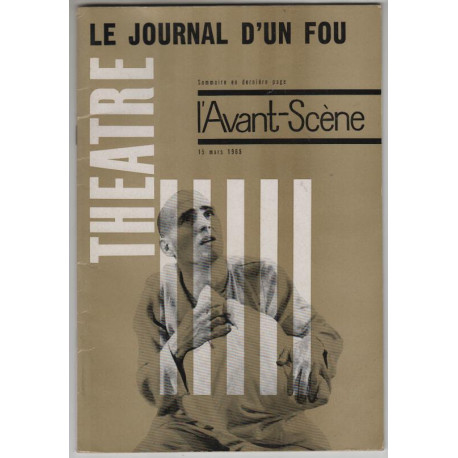 L'avant Scene 15 mars 1965 special le journal d'un fou