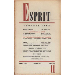 Esprit novembre 1966 numero 11