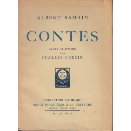 CONTES ornés de dessins par charles guerin