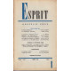 Esprit numero 1 janvier 1968 etats unis