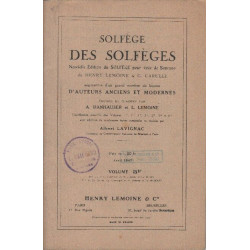 Solfeges des solfeges