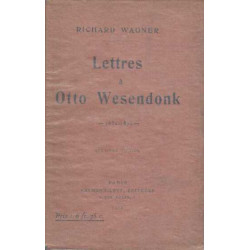 Lettres a otto wesendonk 1852-1870