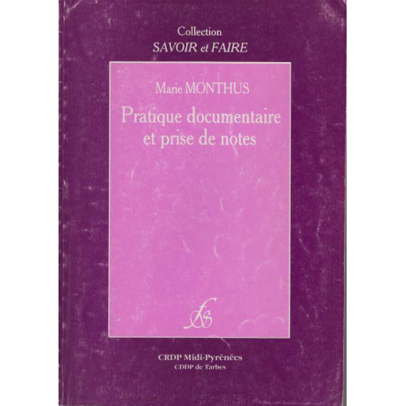 Pratique documentaire et prise de notes