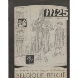 25 mensuel numero 131 juin 1988 journee du timbre belgique