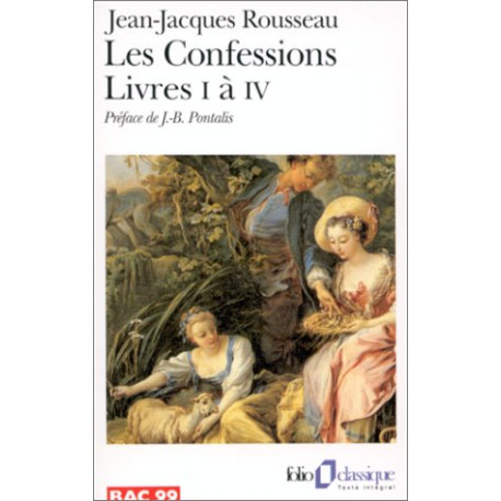 Les Confessions: Livres I à IV
