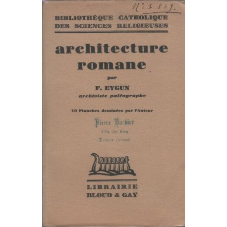 Architucture romane