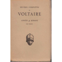 Oeuvres completes de voltaire contes et romans tome I