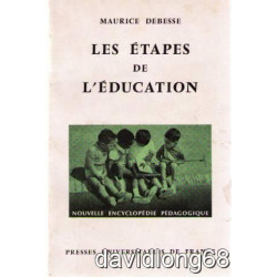 Les etapes de l'education