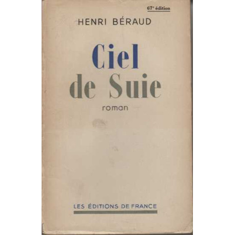 Ciel de suie