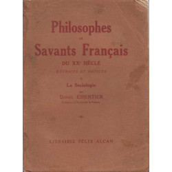 Philosophes et savants francais du xxe siecle