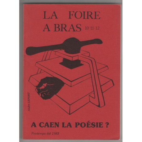 La foire a bras numero 10 11 12 a caen la poesie