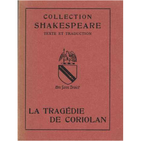 La tragedie de coriolan