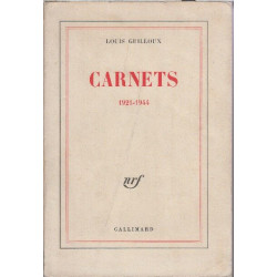 Carnets 1921-1944