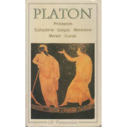 Protagoras Euthydème Gorgias Ménexène Ménon Cratyle
