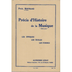 Precis d'histoire de la musique