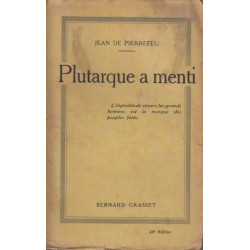 Plutarque a menti