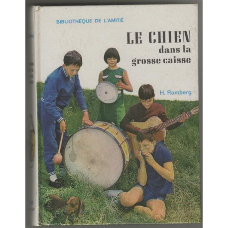 Le chien dans la grosse caisse. Illustrations de M. Barcillon....